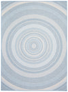 Neisha Modern Light Blue Rug 6'7\" X 9'6\" Area Rug