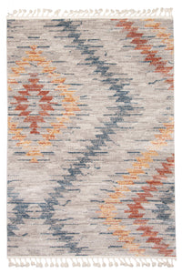Vera Sun Ivory/Blue Area Rug - 5'2