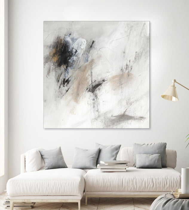 \"Sketch Lines I\" Giant Art 54x54 Wall Art