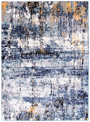 Paloma Marble Blue Area Rug - 8'0