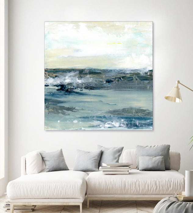 \"Coastal Blues I\" Giant Art 54x54 Wall Art