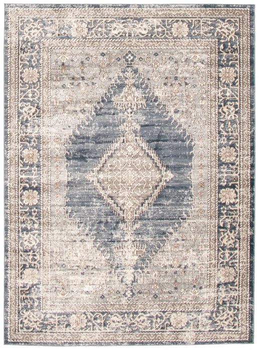 Octavian Bijar Blue Area Rug - 6'7\" x 9'6\"