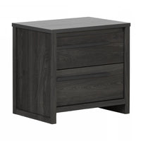 Tao 2-Drawer Nightstand - Grey Oak 