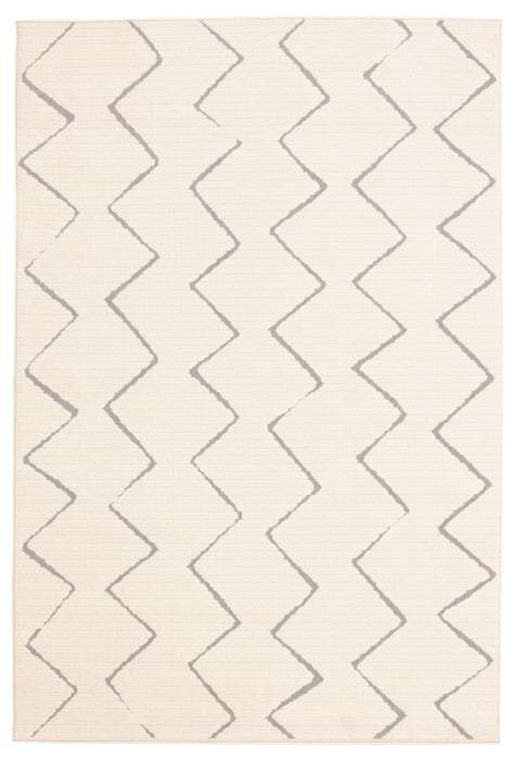 Kimi Ivory 5'3\" x 7'7\" Area Rug