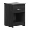 Tassio 1-Drawer Nightstand - Grey Oak