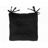 Black Chair Pad - Set of 2