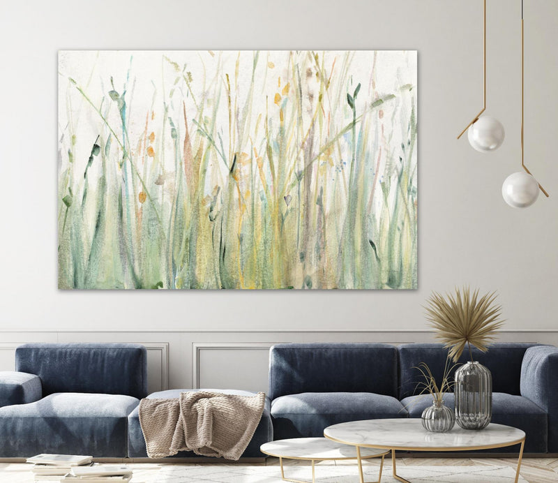 \"Spring Grasses I\" Giant Art 84x54 Wall Art