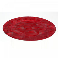 Charger Plate Trinity Red 13