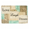 Eva Placemat Love Laugh Dream 12 x 18 - Set of 12