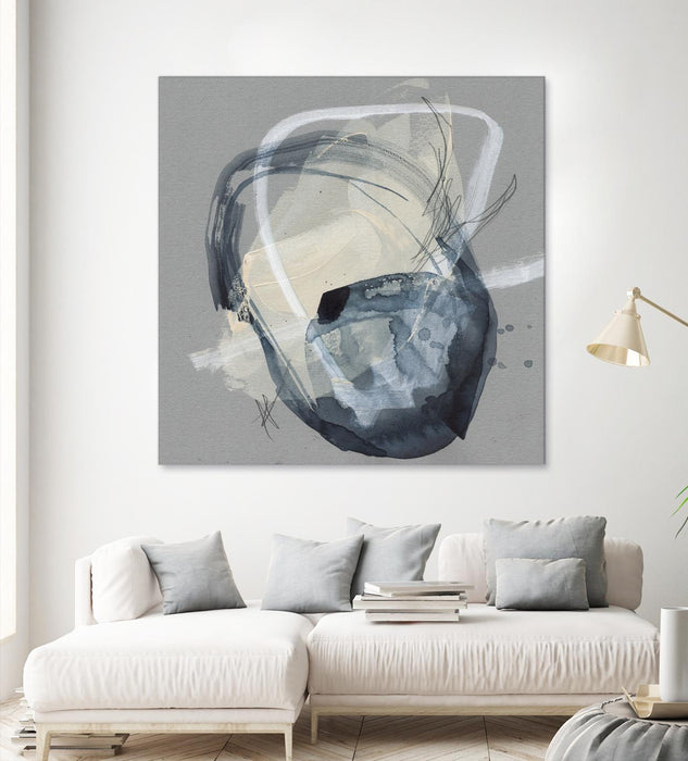 \"Tandem Loops I\" Giant Art 54x54 Wall Art
