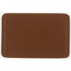 Plastic Placemat Chocolate - Set of 12