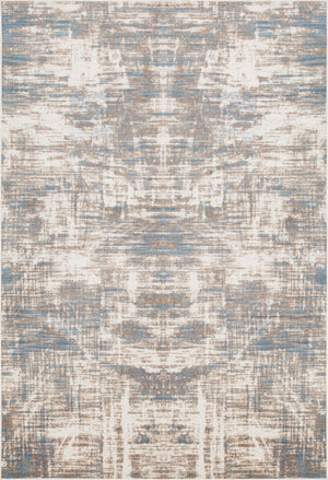 Shi Abstract Blue 5x8 Area Rug