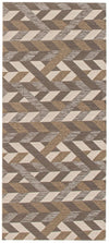 Bellezza Dark Brown 2'2\" x 6'0\" Area Rug