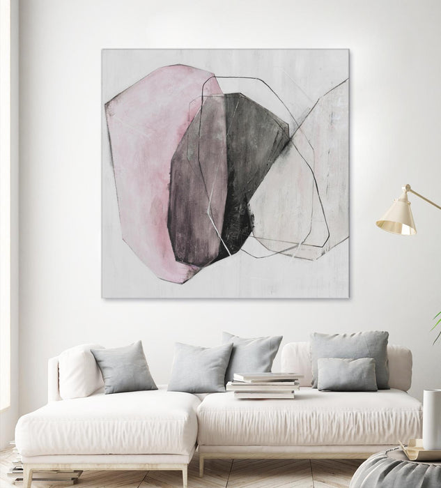 \"Tickled With Pink\" Giant Art 72x72 Wall Art