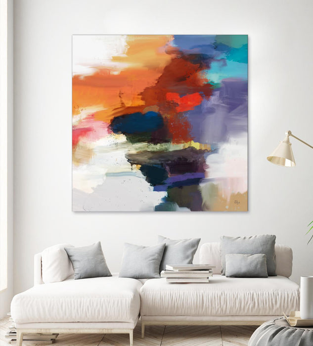 \"Interplay\" Giant Art 72x72 Wall Art
