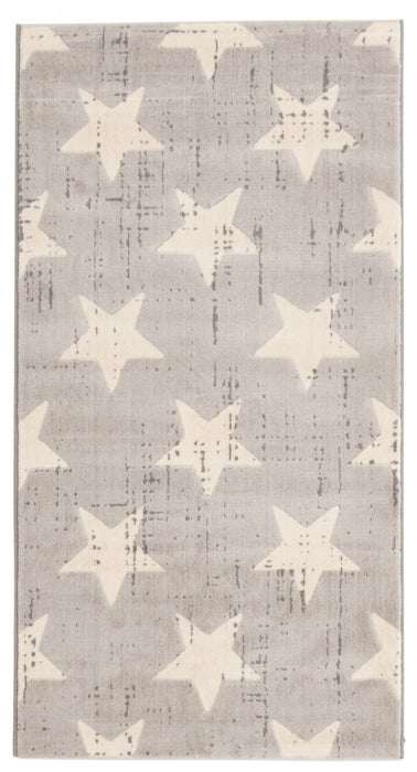 Ira Light Grey 2'8\" x 4'11\" Area Rug