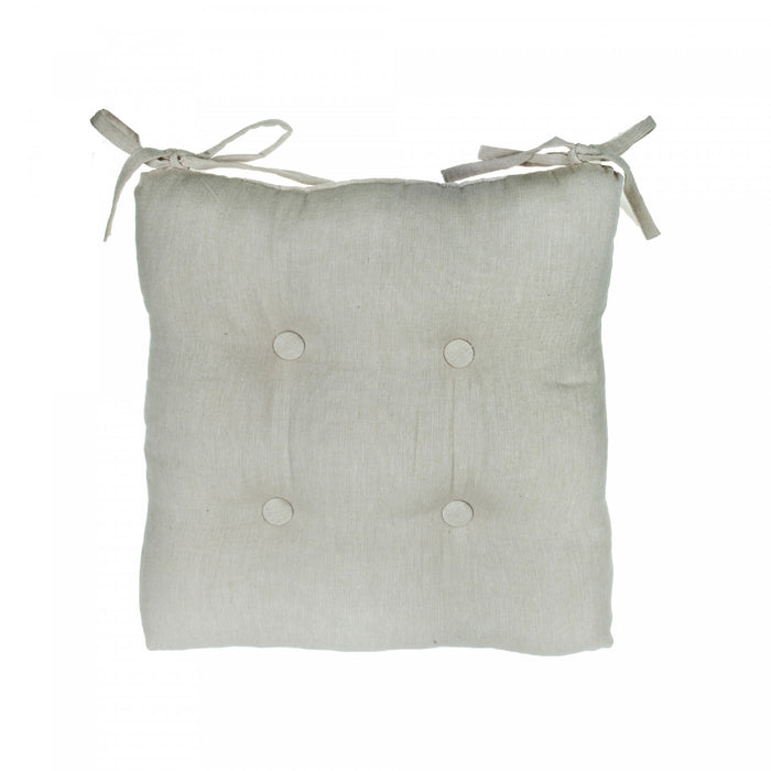 Natural Chair Pad - Set of 2