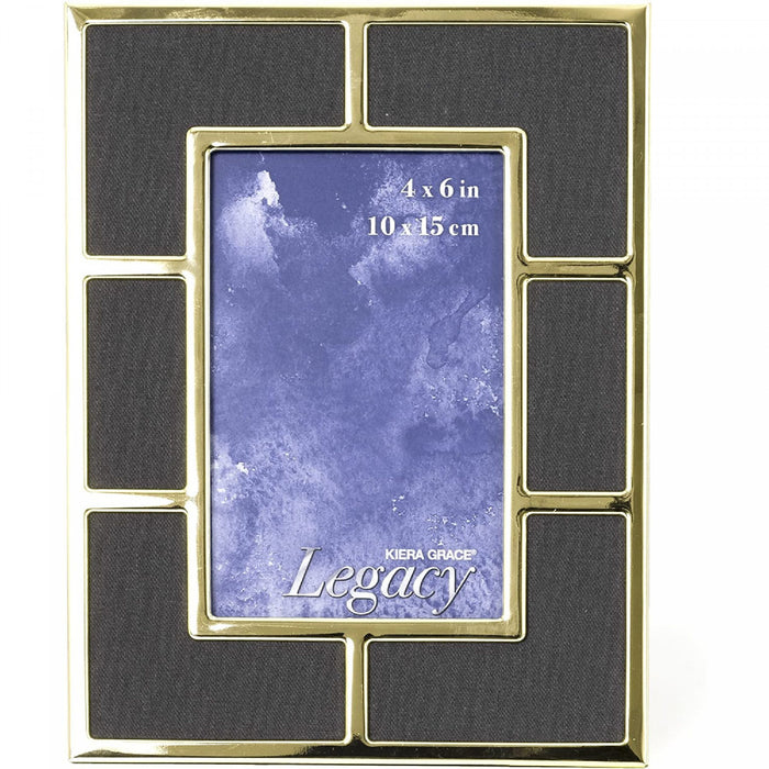 Gold Plated Black Frame 5 x 7 Frames.