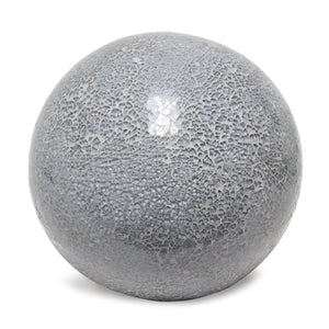 Simple Designs 1 Light Mosaic Stone Ball Table Lamp, Gray
