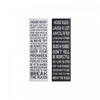 Canvas Wall Art House Rules Assorted - Set of 2 Wall Decor
