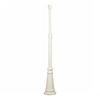 Classico 1-Light White Post 