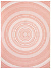 Neisha Modern Coral Rug 6'7\" X 9'6\" Area Rug