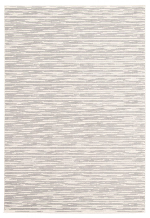 Eadda Light Grey 6'7\" x 9'6\" Area Rug