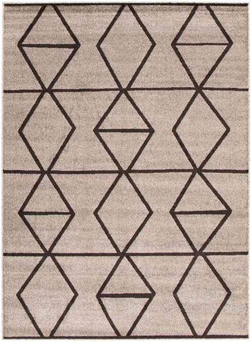 Anandi Grey-Brown Area Rug - 7'10\" x 10'2\"