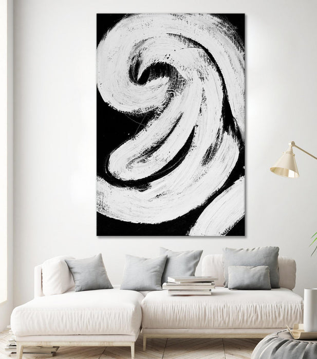 \"Loosely Intertwined Ii\" Giant Art 84x54 Wall Art