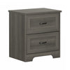 Prairie 2-Drawer Nightstand - Grey Maple 