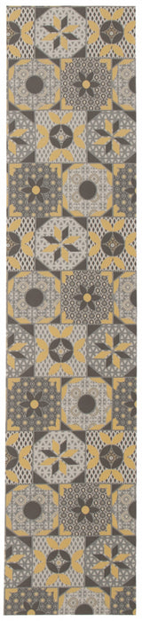 Bellezza Grey 2'2\" x 18'0\" Area Rug
