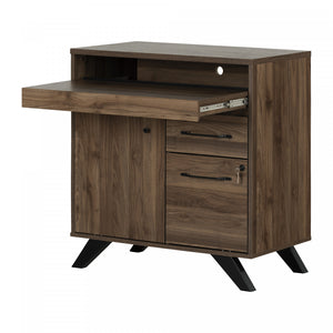 Flam Multi-Function Desk - Natural Walnut 