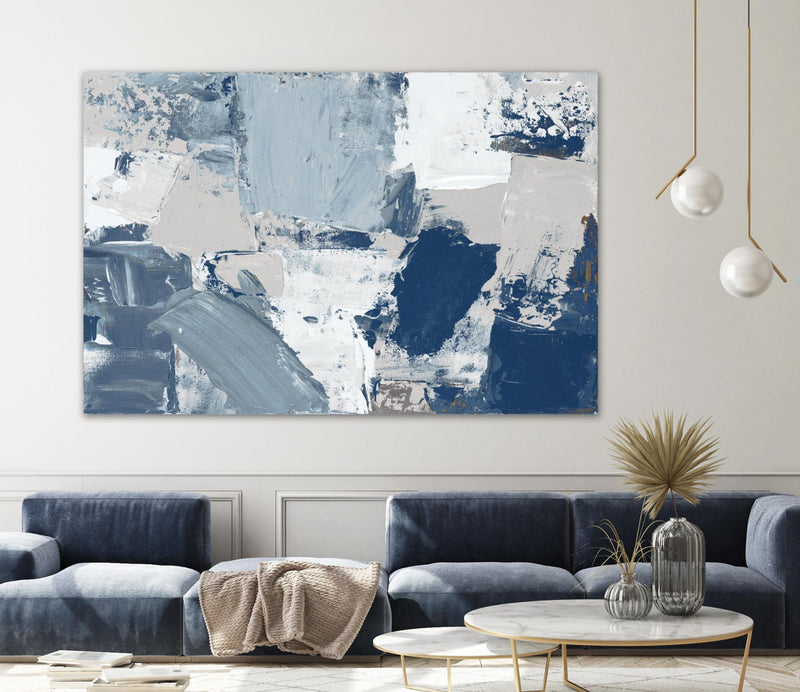 \"Blue Combo\" Giant Art 72x48 Wall Art