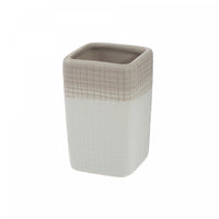 Ceramic Tumbler Lattice - Set of 2 Bath Accessories