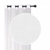 Voile Panel with Grommets White - Set of 2
