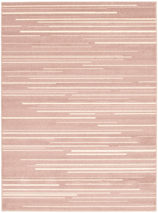 Faith Rose-Cream Area Rug - 5'3\" x 7'3\"