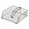Black Metal Weighted Napkin Holder