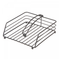 Black Metal Weighted Napkin Holder