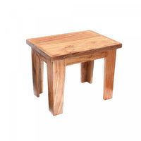 Acacia Wood Foot Stool Benches