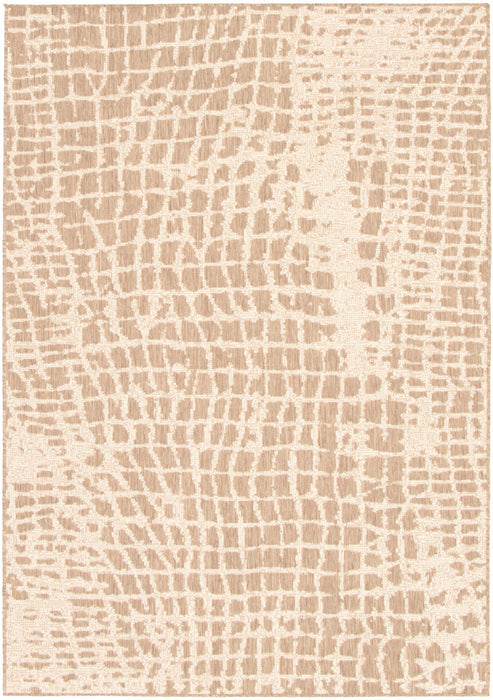 Sadie Safari Taupe-Champagne Area Rug - 7'10\" x 10'2\"