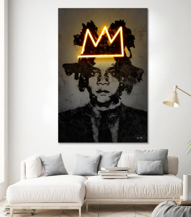 \"Basquiat\" Giant Art 84x54 Wall Art