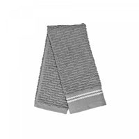 Luxury Stitch Hand Towel 16 x 27 Light Grey - Set of 6 Towels