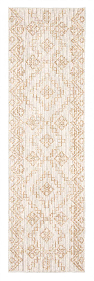 Panacea Taupe Area Rug - 2'6" x 8'0"