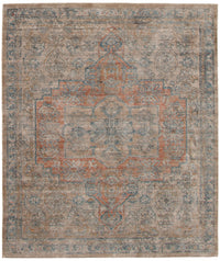 Baina Heriz Beige Area Rug - 5'3
