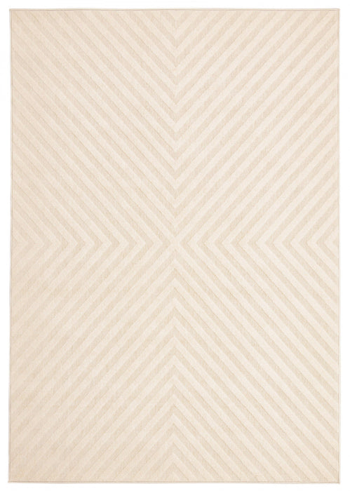 Dodie Ivory 5'3\" x 7'7\" Area Rug