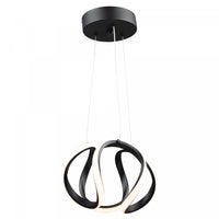 Mira 18 W LED Pendant Black 