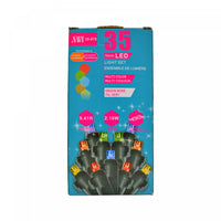 35 Lt 5mm LED Indoor/outdoor Light Set Multi Bulbs - Set of 2 Christmas Lights
