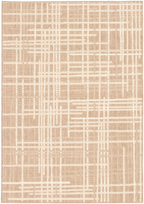 Sadie Burburry Taupe-Champagne Area Rug - 5'3\" x 7'7\"