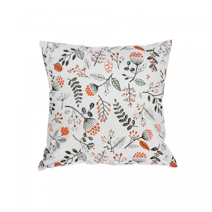 Cotton Cushion 18\" x 18\" Persimmon - Set of 2 Cushions