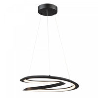 Ara 24 W LED Black Pendant 